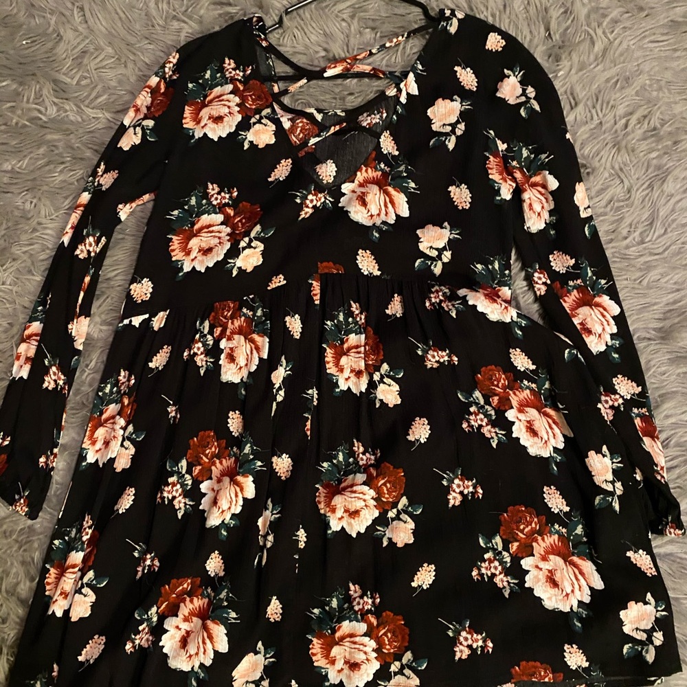 Floral Babydoll Dress